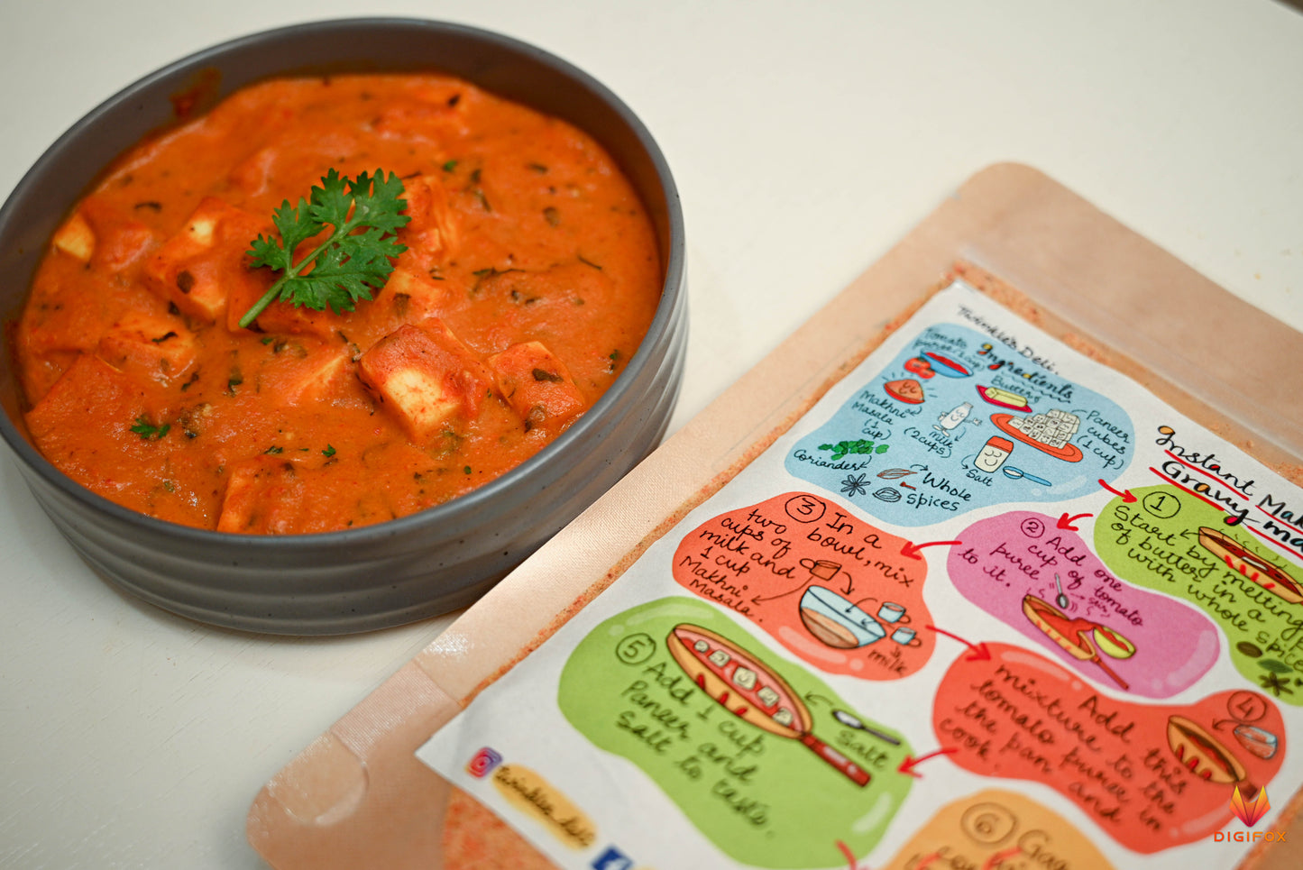 Instant Gravy/ Paneer Butter Masala